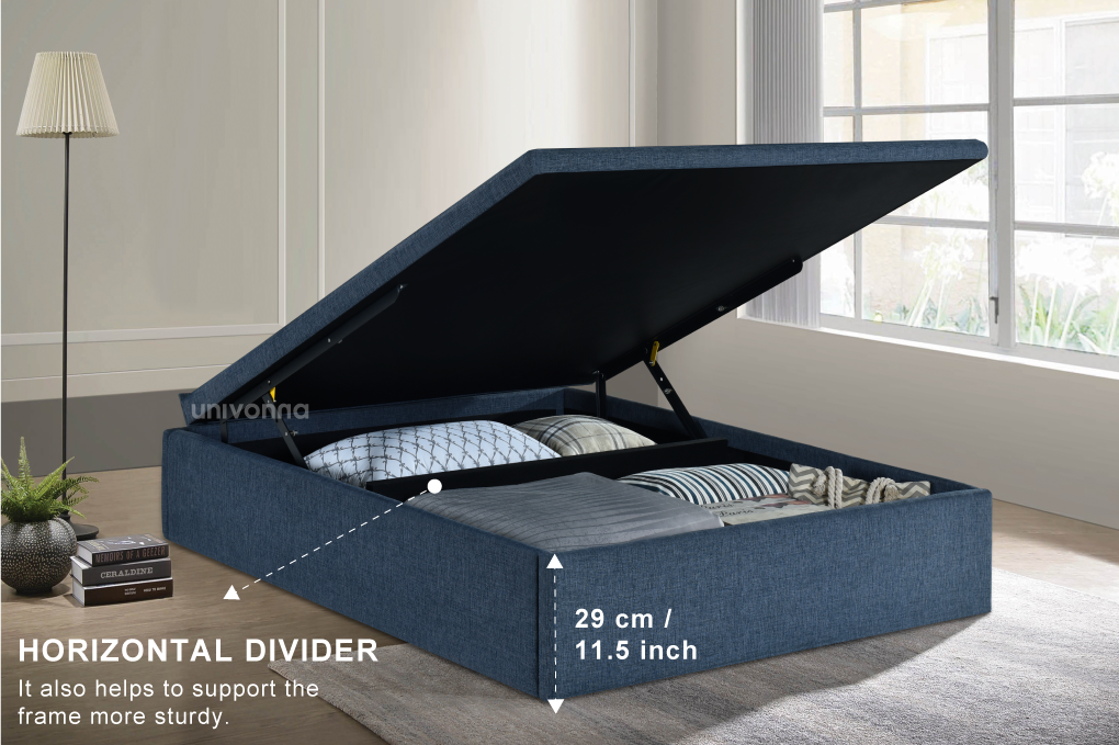 Storage Bed Base And Unique Coil, Simple Bed Frame King Size Dimension In Cm Singapore